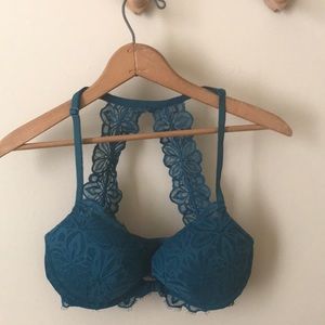 PINK front clasp bralette size 34D